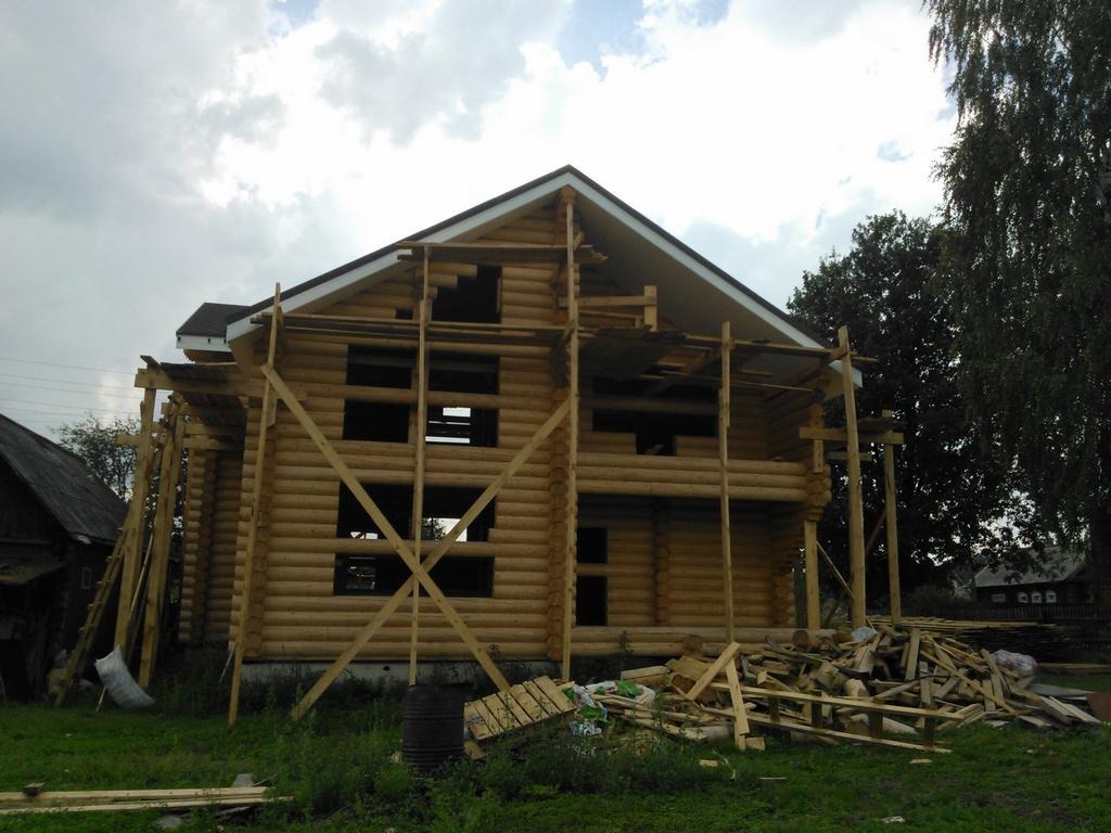 Дом из ОЦБ в п. Речной