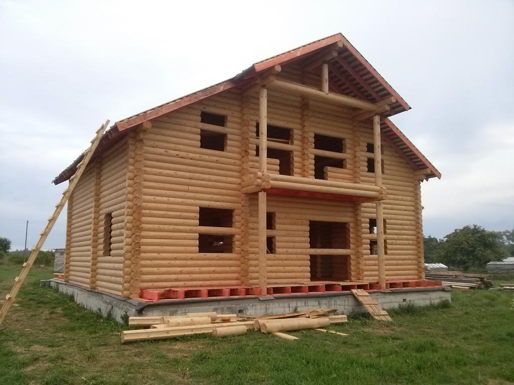 Дом из ОЦБ в п. Руза