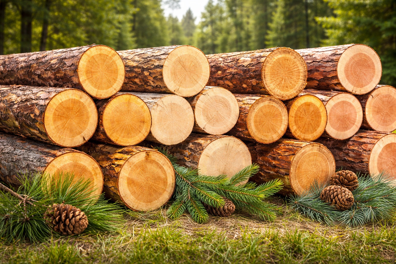 Интерьер в деревянном доме